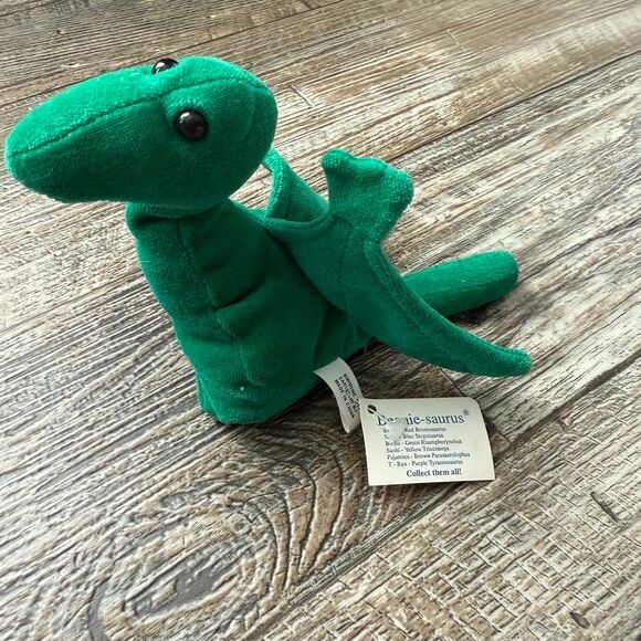 Beanie-Saurus Birdie Dinosaur Plush - Picture 1 of 6